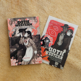 GOTH WESTERN Combo Pack - Book, Print, Sticker